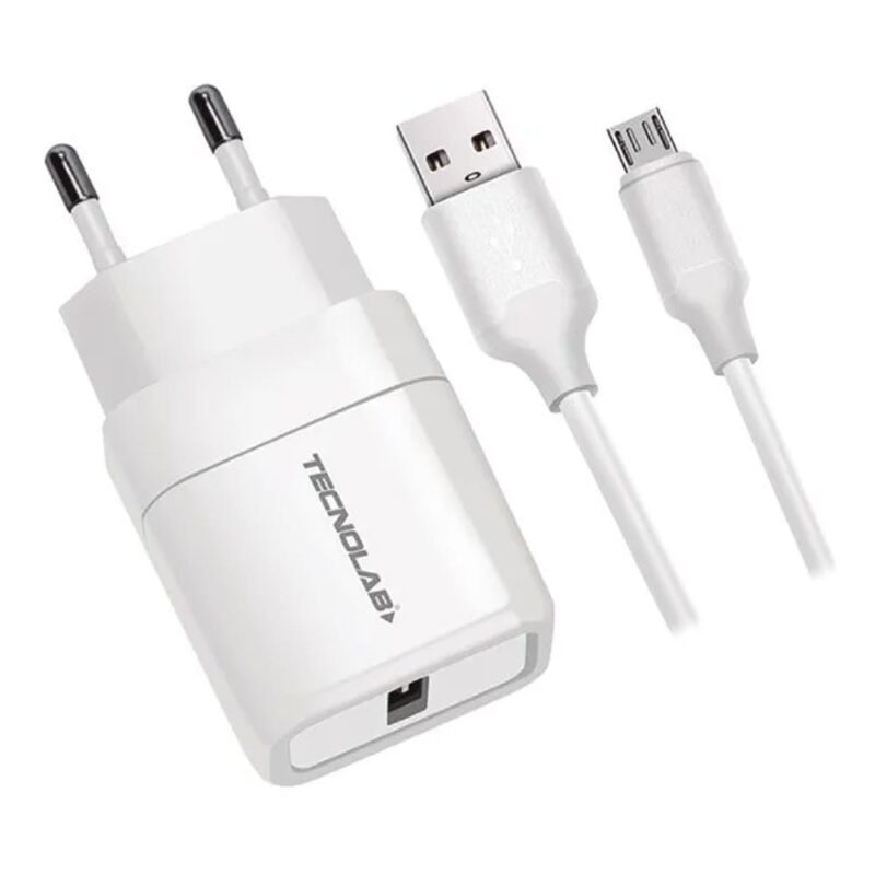 Cargador Tecnolab Micro USB TL040W - Imagen 2