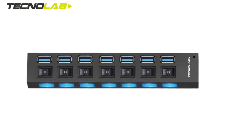 Multicargador 7 Puertos USB Tecnolab TL344 - Imagen 2