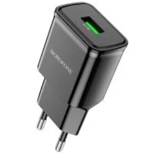 Caja de Cargador Carga Rapida Tipo-USB QC3.0 18W Borofone BA59A