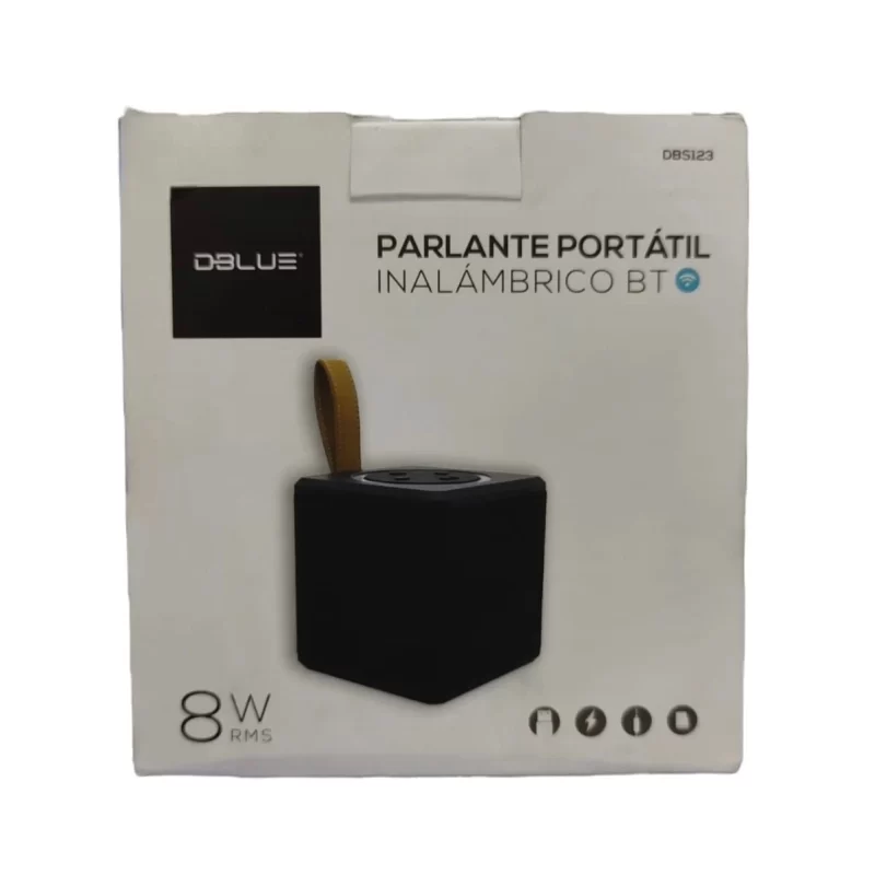 Parlante Portátil Inalámbrico DBLUE DBS123 Rojo - Imagen 2