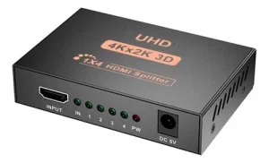 Splitter Hdmi 1x4 Resolucion 4k 2k de 4 Puertos Dblue Dbspthd04