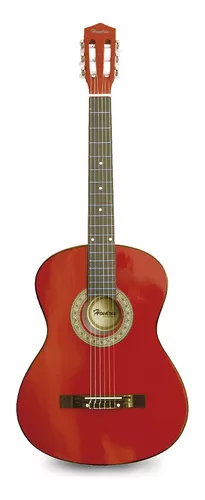 Guitarra Acustica 6 Cuerdas Hendrix 36 Pulgadas Roja