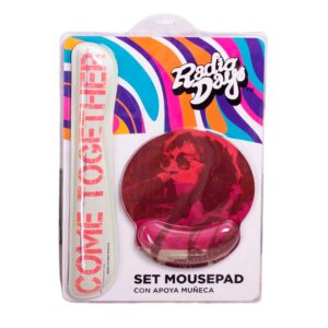 Set Mousepad con Apoya Muñeca The Beatles Radio Days Vaisman