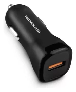 Cargador para Automovil Carga Rapida 3.0 Tecnolab Tl049bk