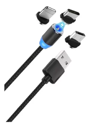 Cable USB de 3 Salidas Magnético Tecnolab TL057