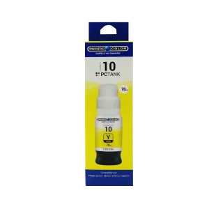 Tinta Impresora 10 Pacific Color Amarilla