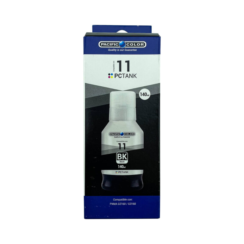 Tinta Impresora 11 Pacific Color Negra