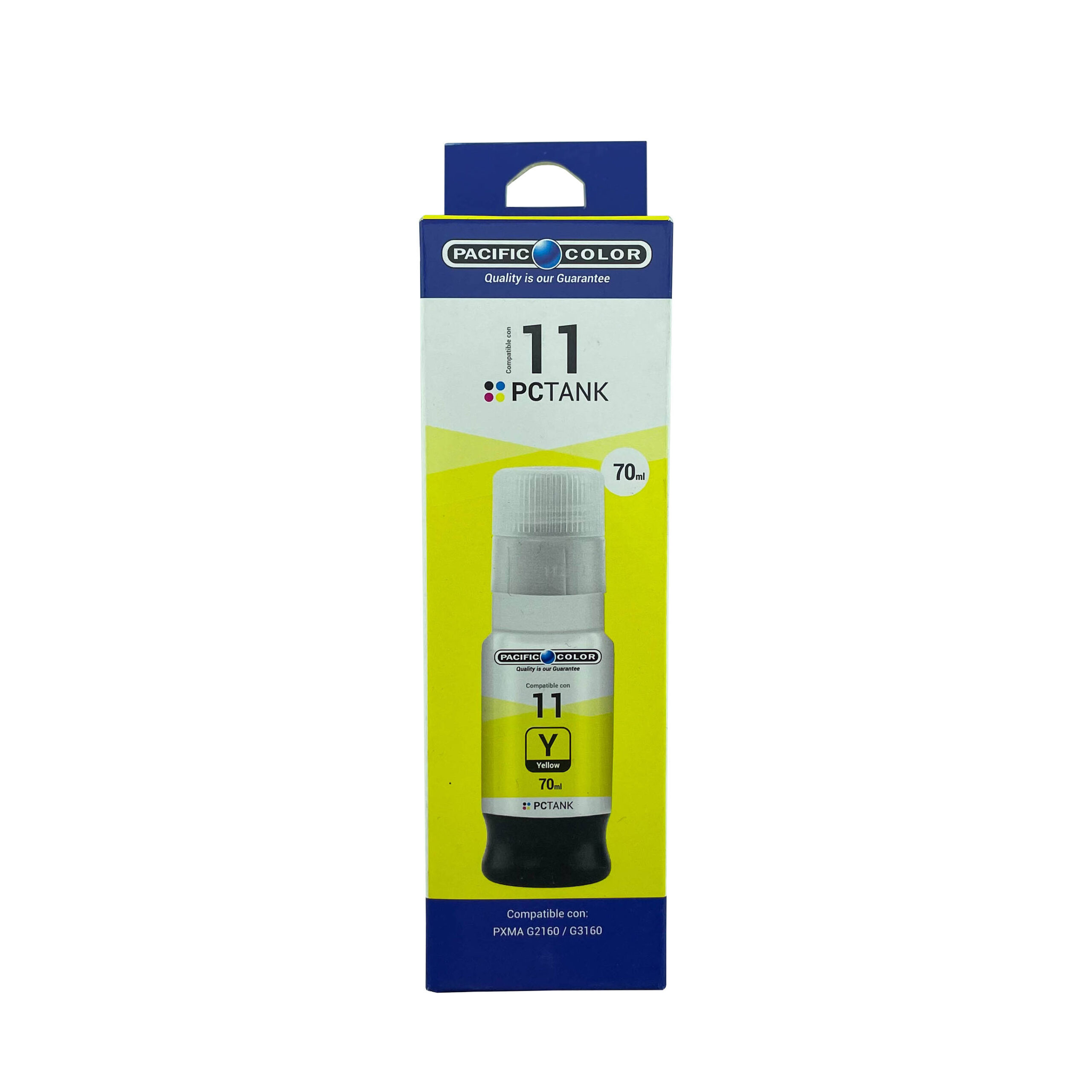 Tinta Impresora 11 Pacific Color Amarilla