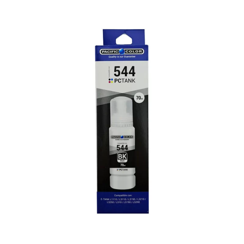 Tinta Impresora 544 Pacific Color Negra
