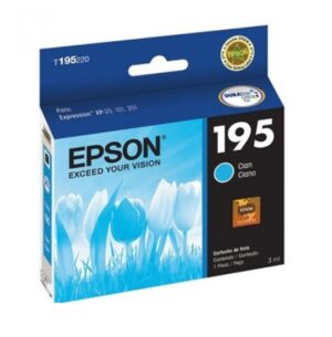 Cartucho Tinta Impresora 195 Epson Cyan 3ml