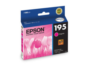 Cartucho Tinta Impresora 195 Epson Magenta 3ml