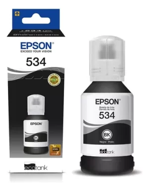 Tinta Impresora 534 Epson Negra 120ml