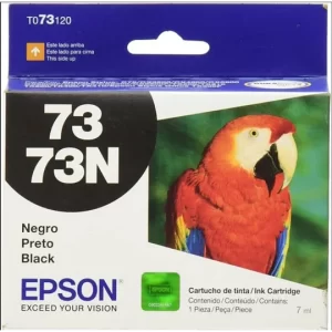 Cartucho Tinta Impresora 73N Epson Negra 7ml