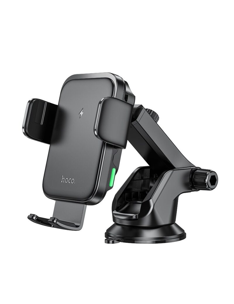 Soporte de Consola para Automóvil de Carga Rápida 15W Inalámbrica Hoco HW11